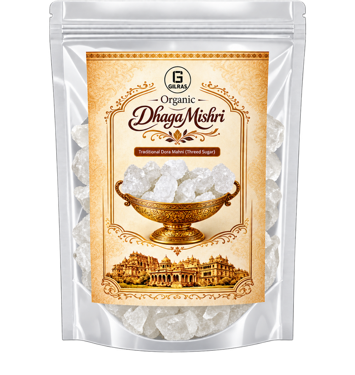 Organic Dhaga Mishri – Traditional Dora Moti Mishri