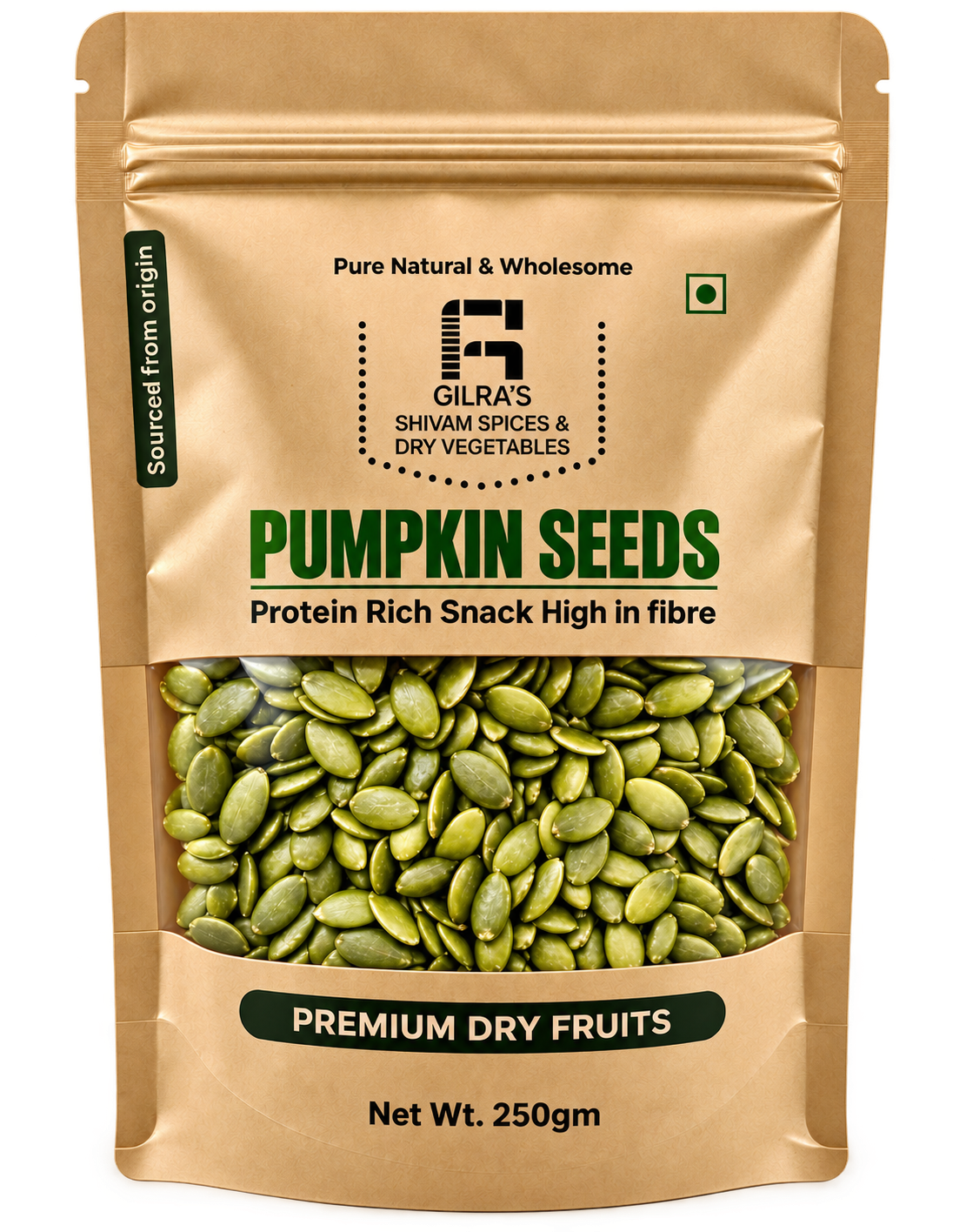 Premium Pumpkin Seeds – 250g