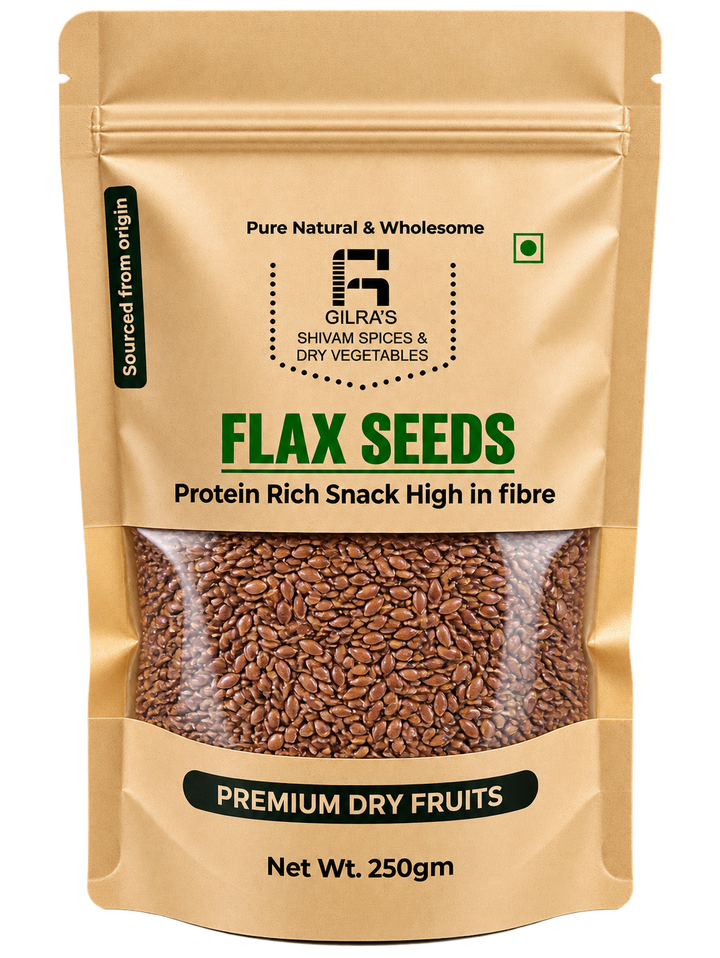 Premium Natural Flax Seeds – 250g