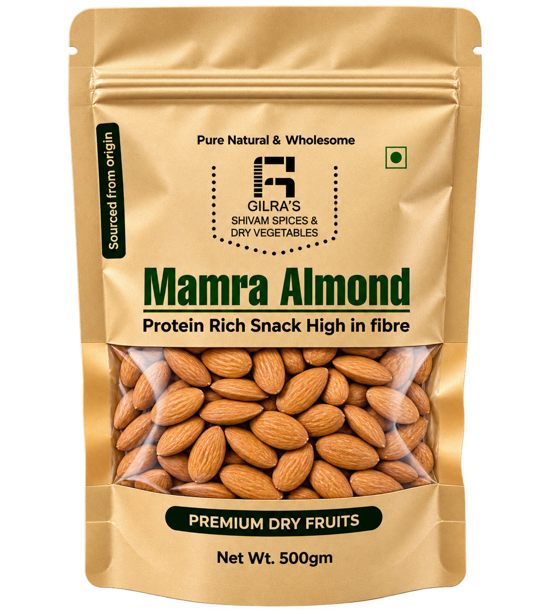 Premium Mamra Almonds – 500g