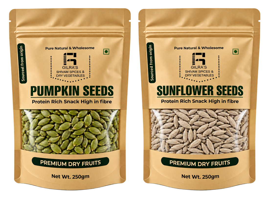 Premium Pumpkin & Sunflower Seeds Combo – 500g