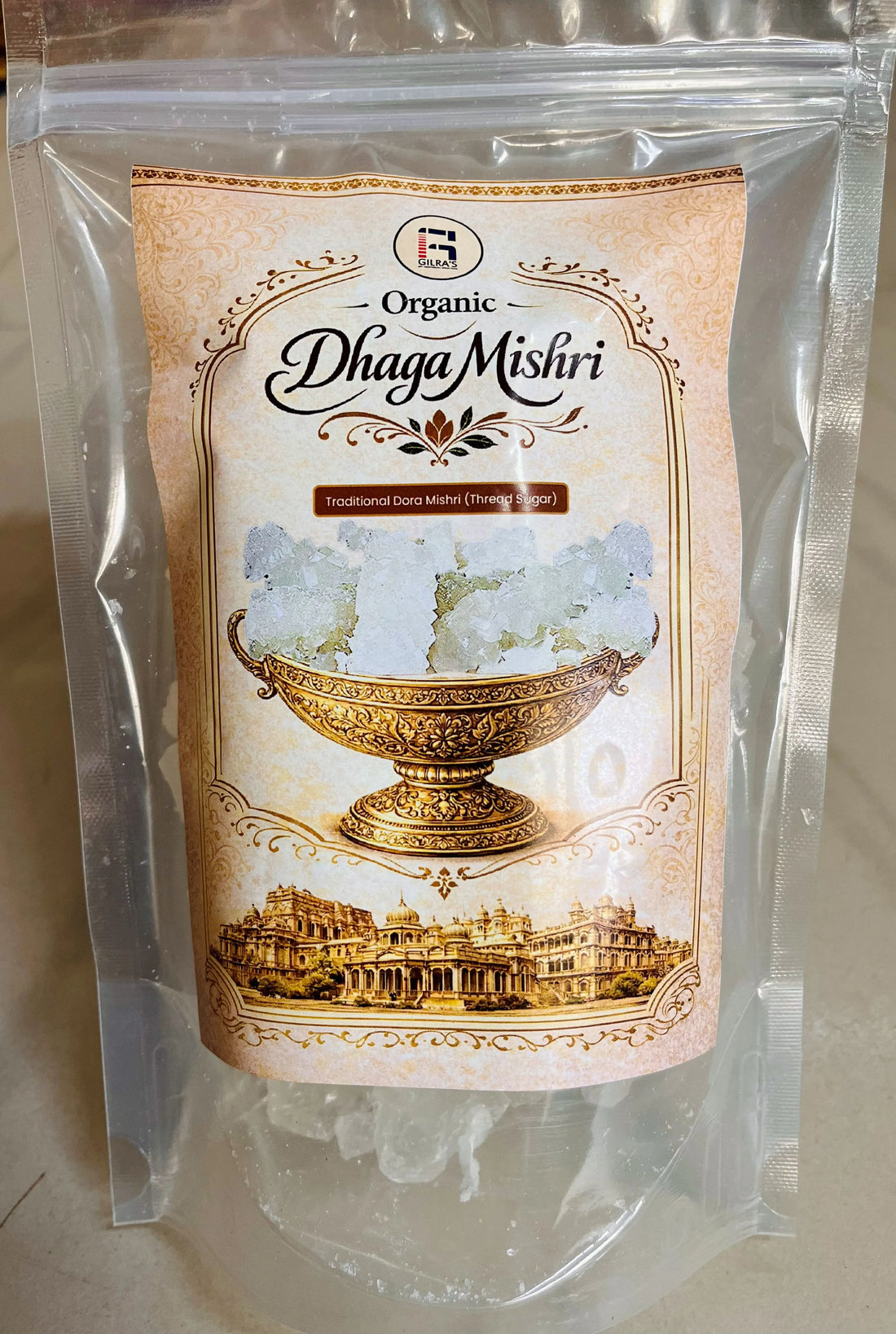Organic Dhaga Mishri – Traditional Dora Moti Mishri