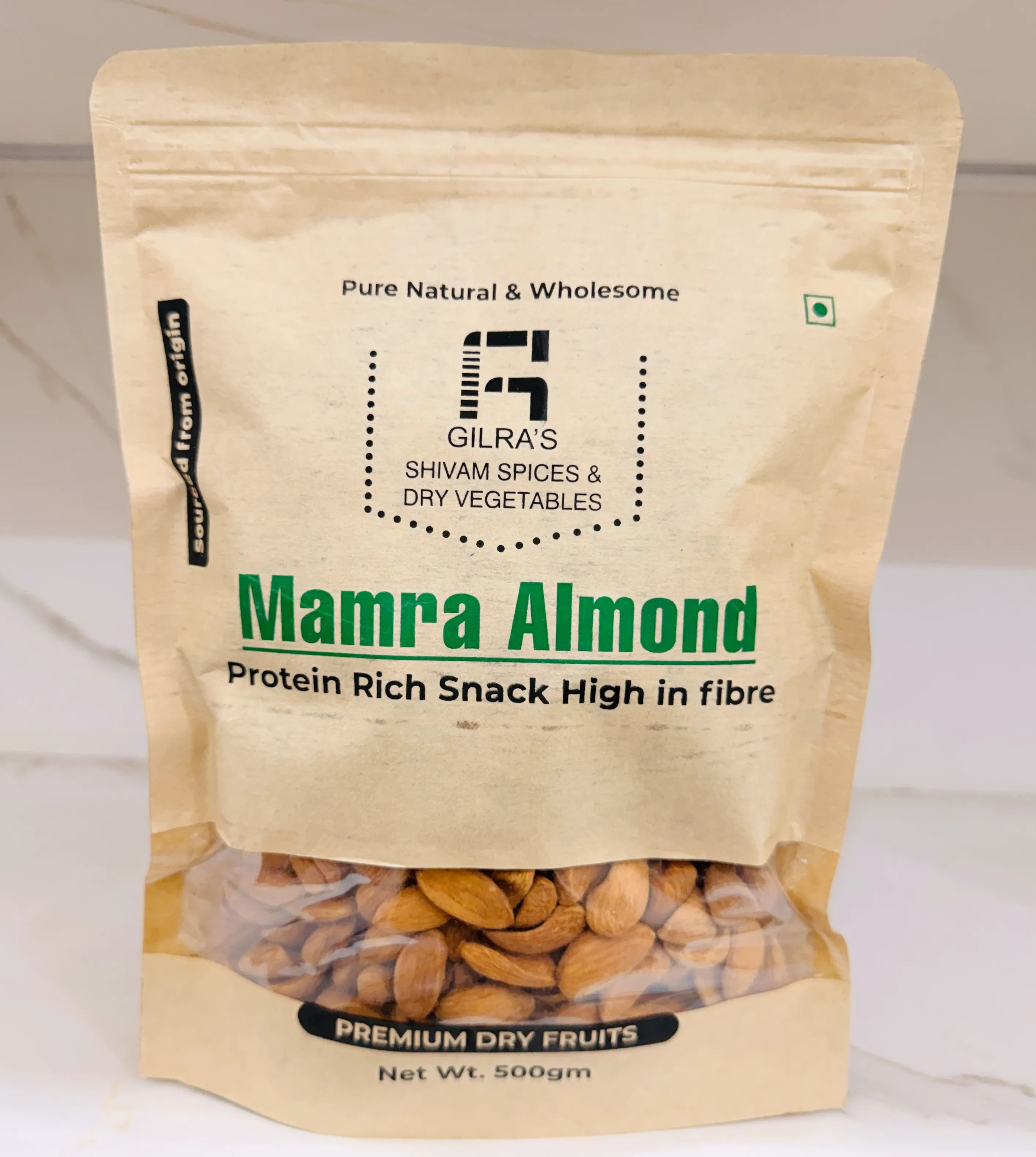 Premium Mamra Almonds – 500g