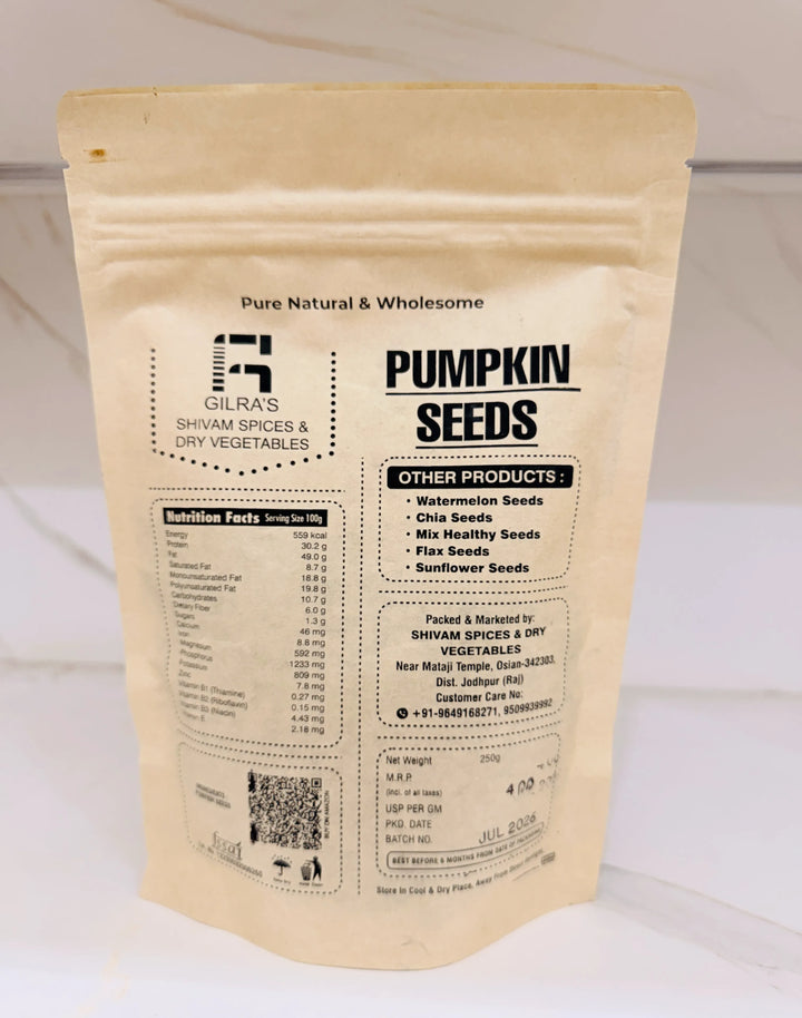 Premium Pumpkin Seeds – 250g